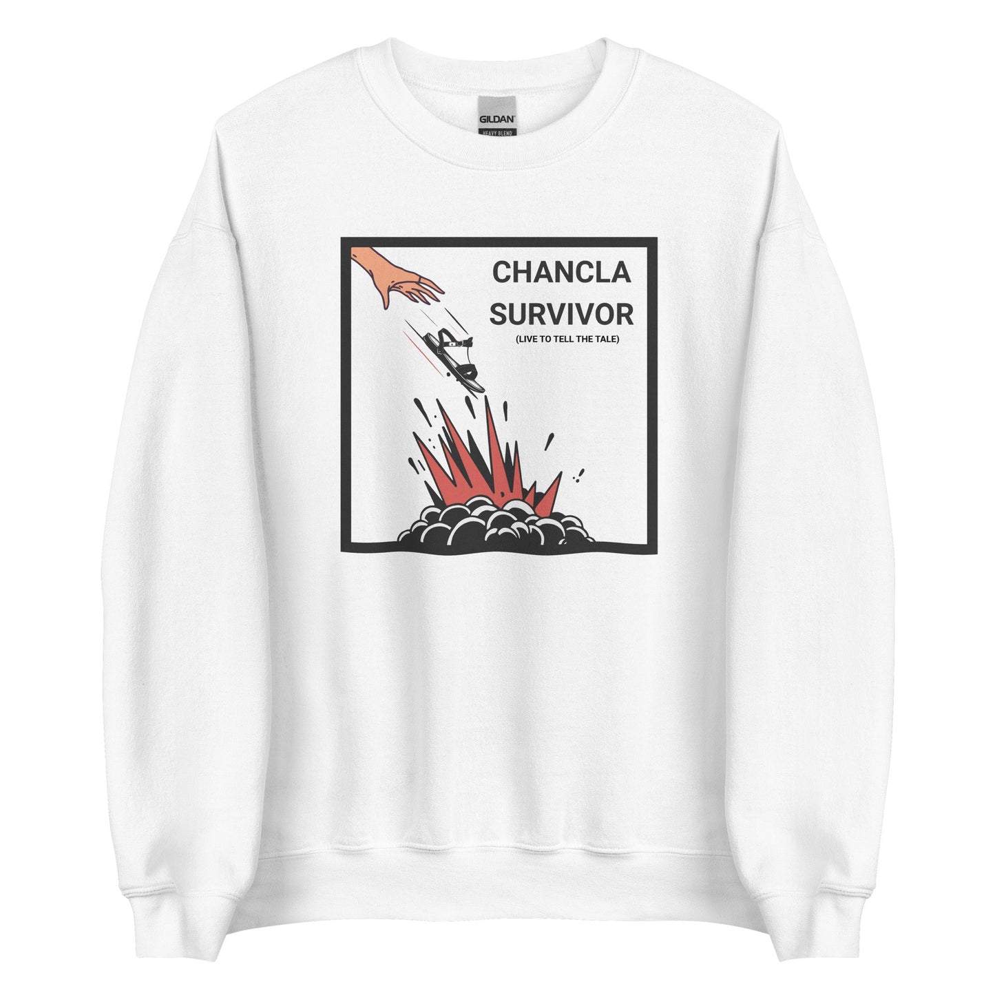 Chancla Survivor Sweatshirt - Sin Pena