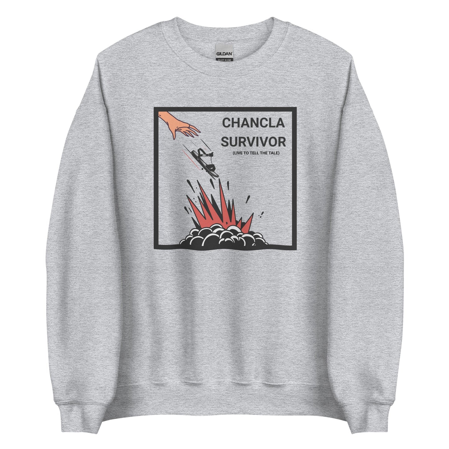 Chancla Survivor Sweatshirt - Sin Pena