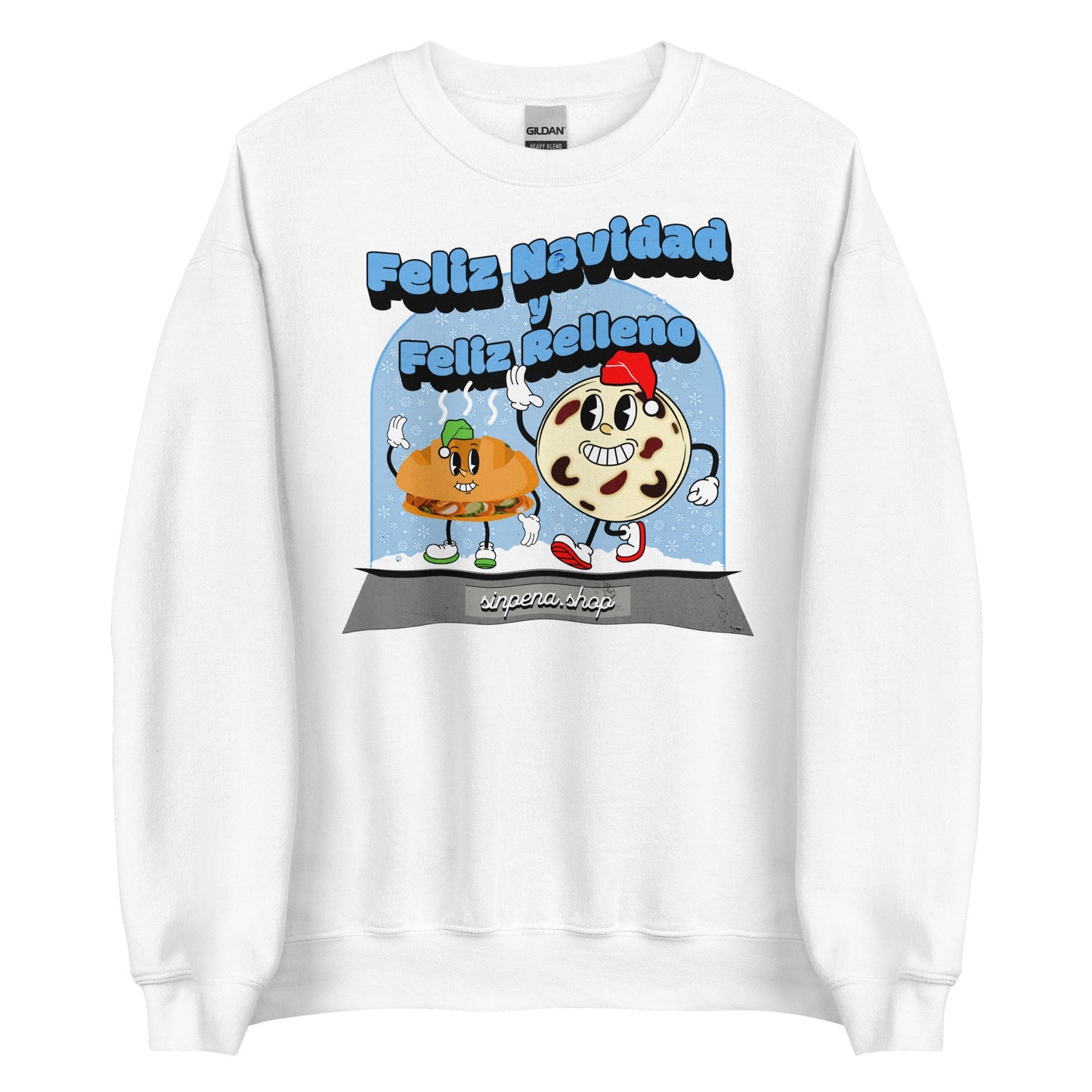 Feliz Navidad y Feliz Relleno - Sweatshirt - Sin Pena