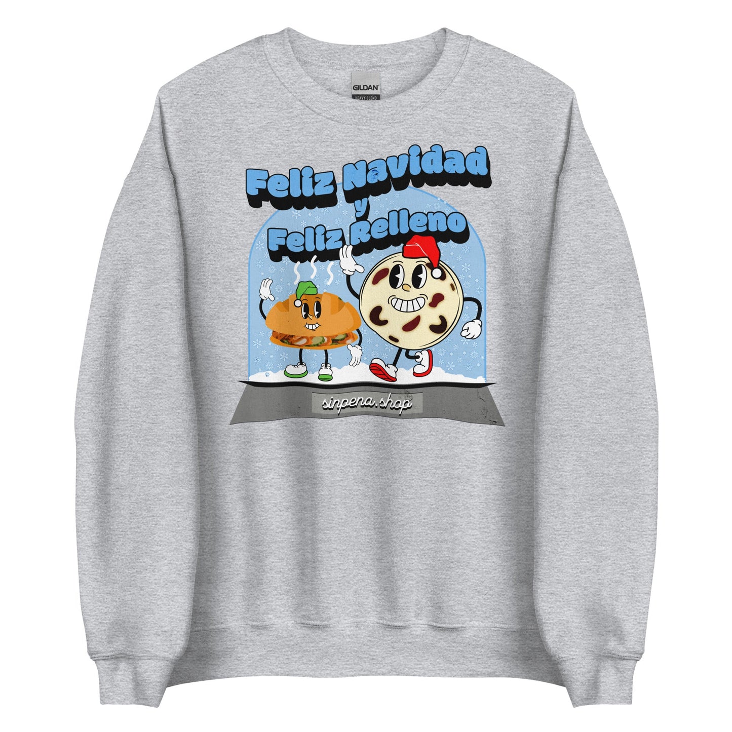 Feliz Navidad y Feliz Relleno - Sweatshirt - Sin Pena