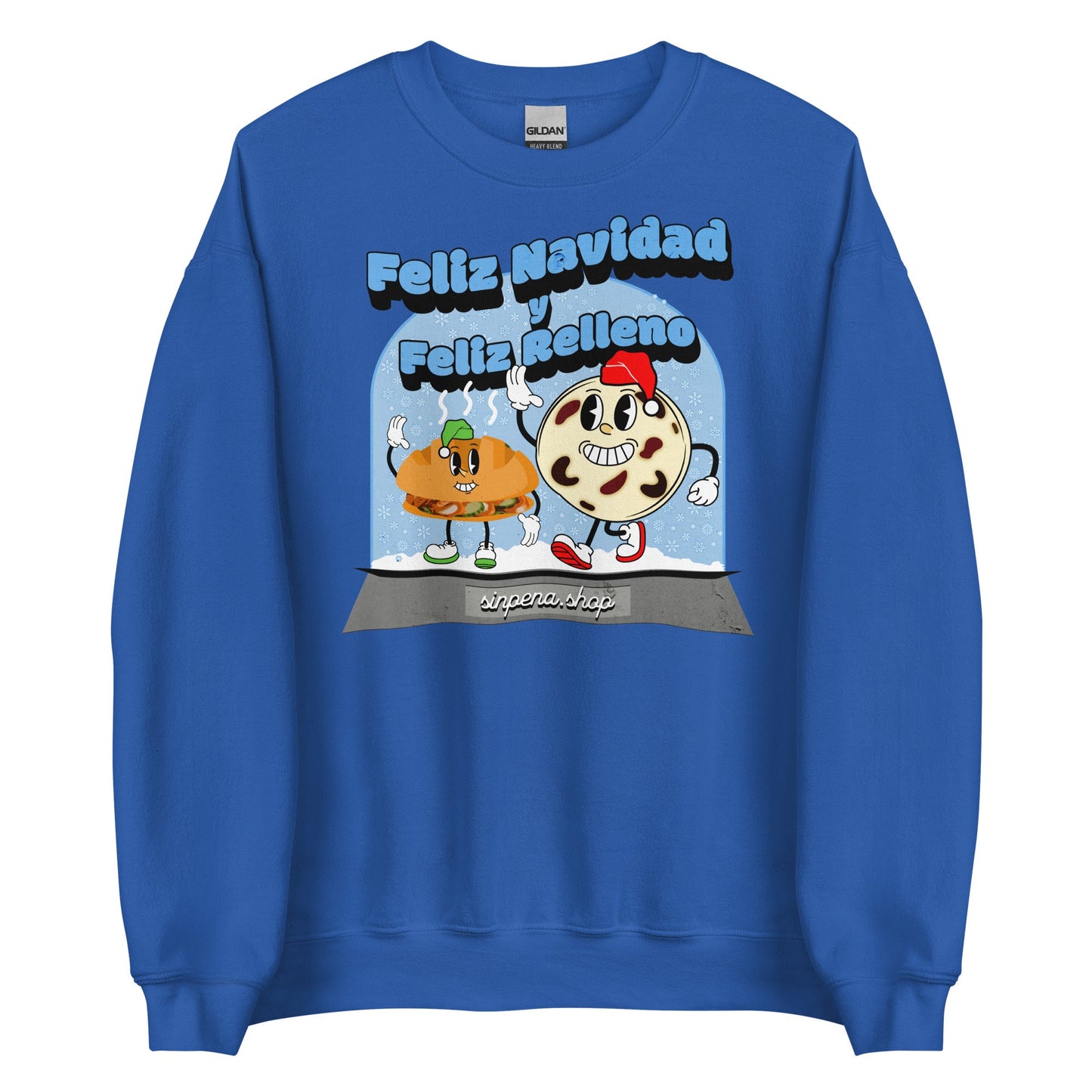 Feliz Navidad y Feliz Relleno - Sweatshirt - Sin Pena