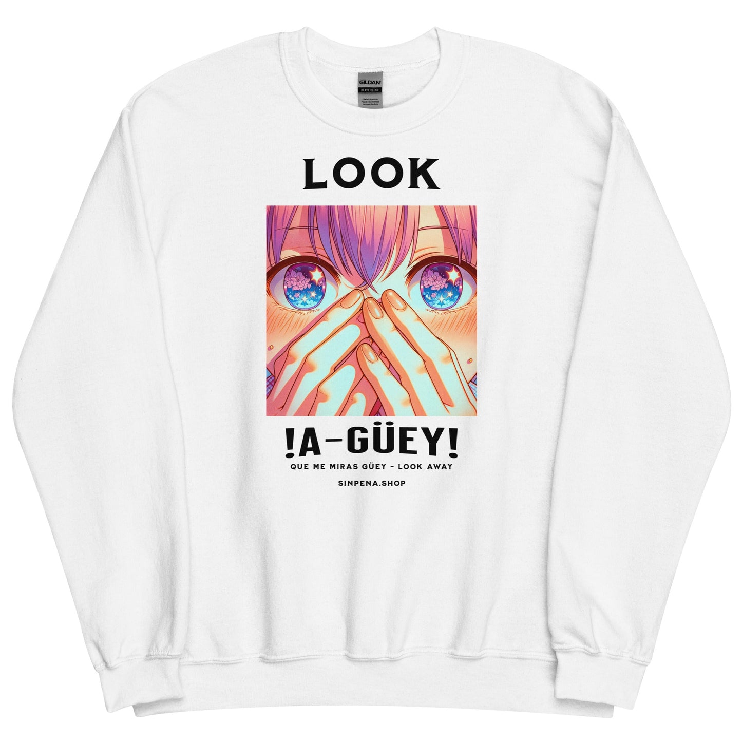 Look a Güey - Look Away - Sweatshirt - Sin Pena