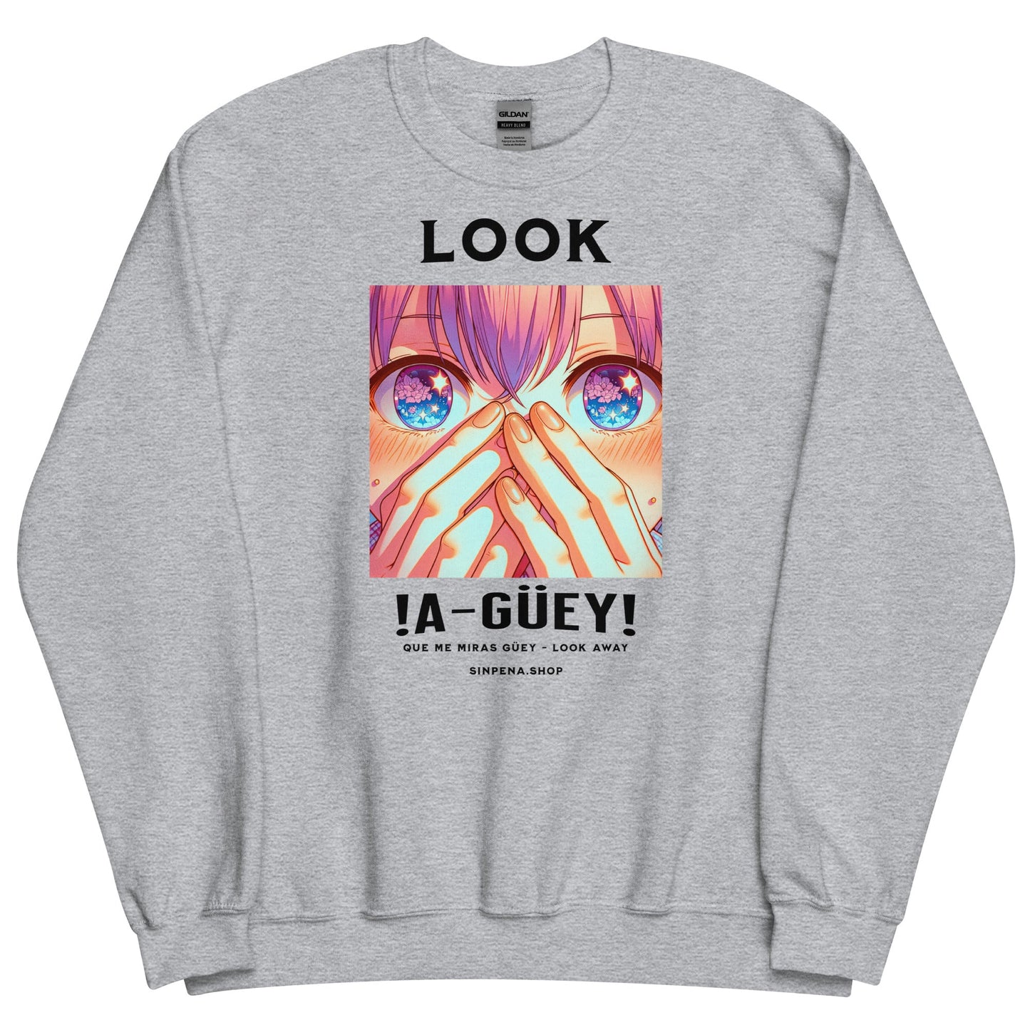 Look a Güey - Look Away - Sweatshirt - Sin Pena