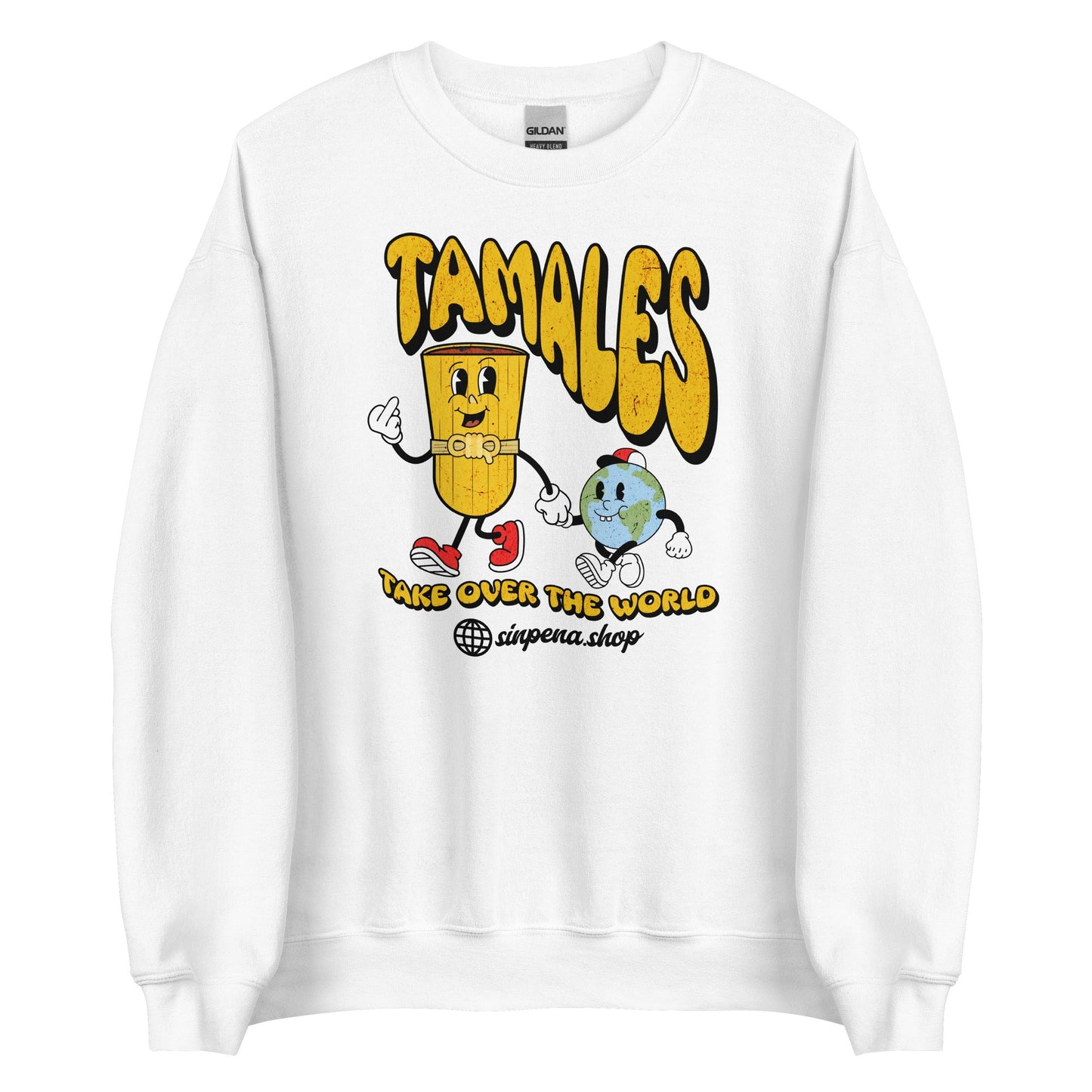 Tamales Take Over the World - Sweatshirt - Sin Pena