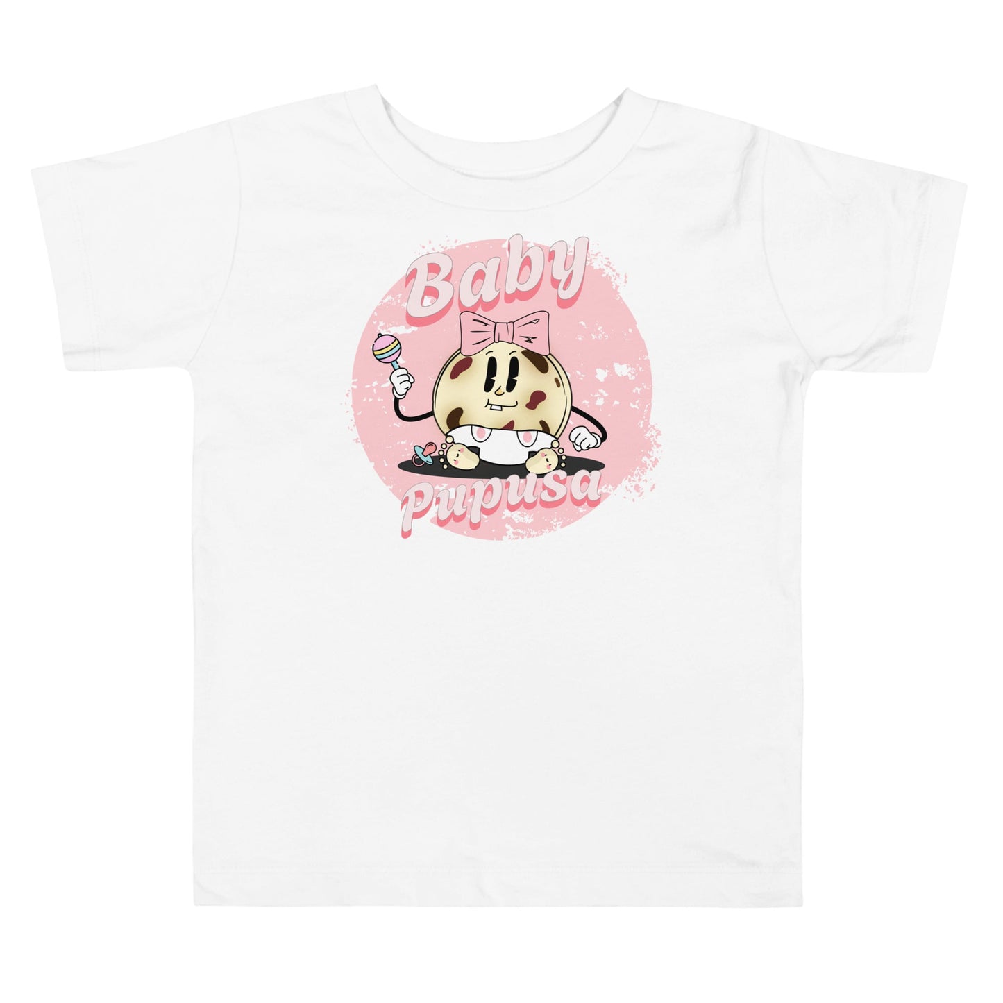 Toddler - Pupusa Girl Short Sleeve Tee - Sin Pena