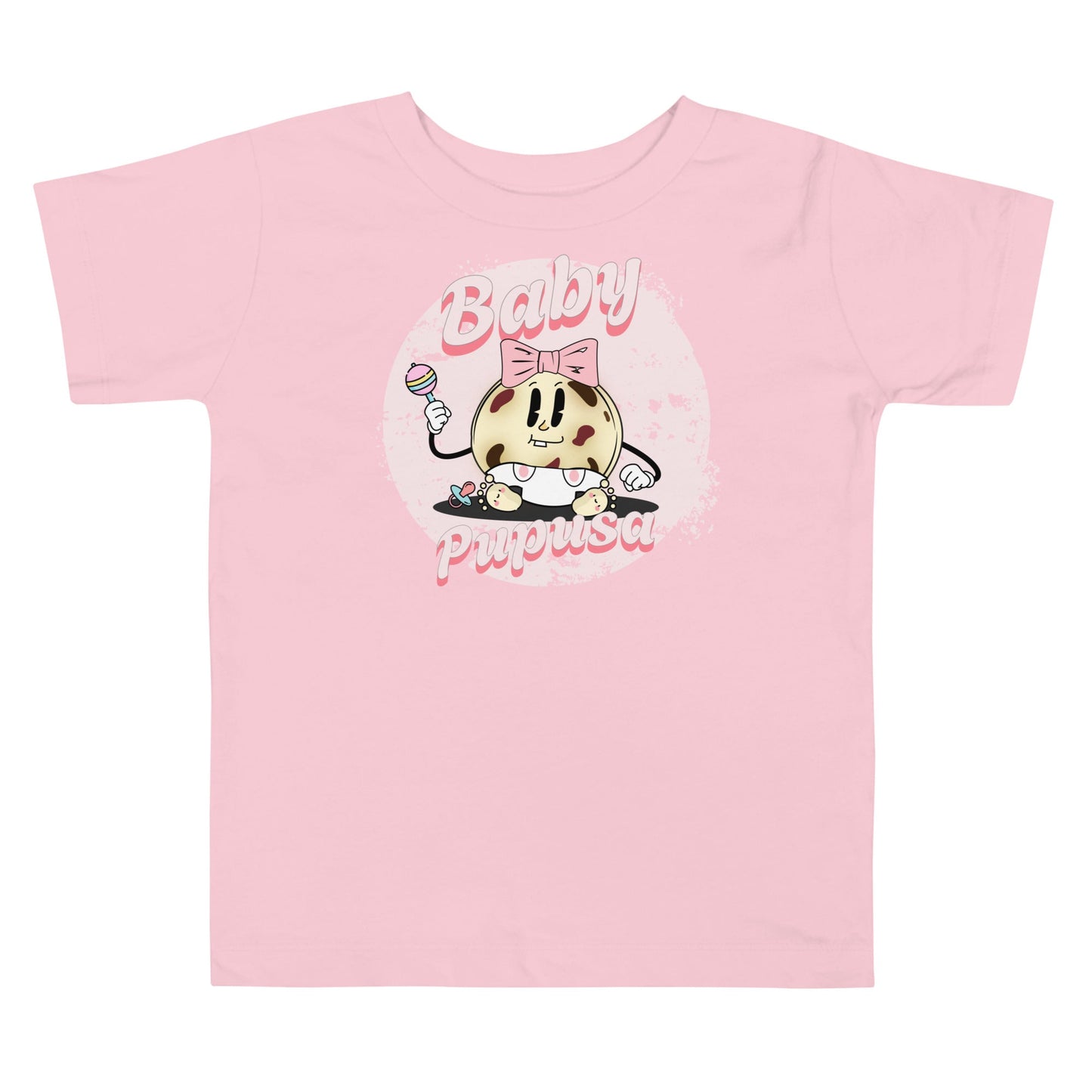 Toddler - Pupusa Girl Short Sleeve Tee - Sin Pena