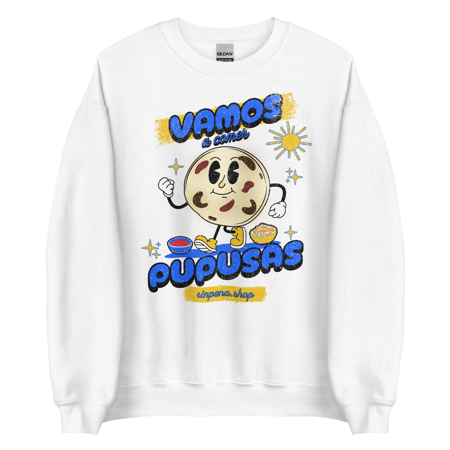 Vamos a Comer Pupusas Sweatshirt