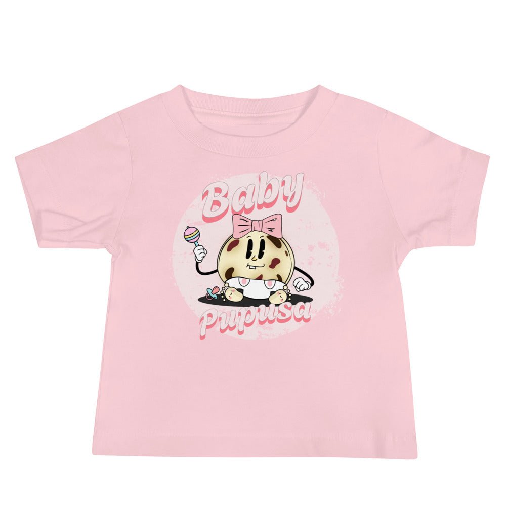 Baby - Pupusa Girl Jersey Short Sleeve Tee - Sin Pena