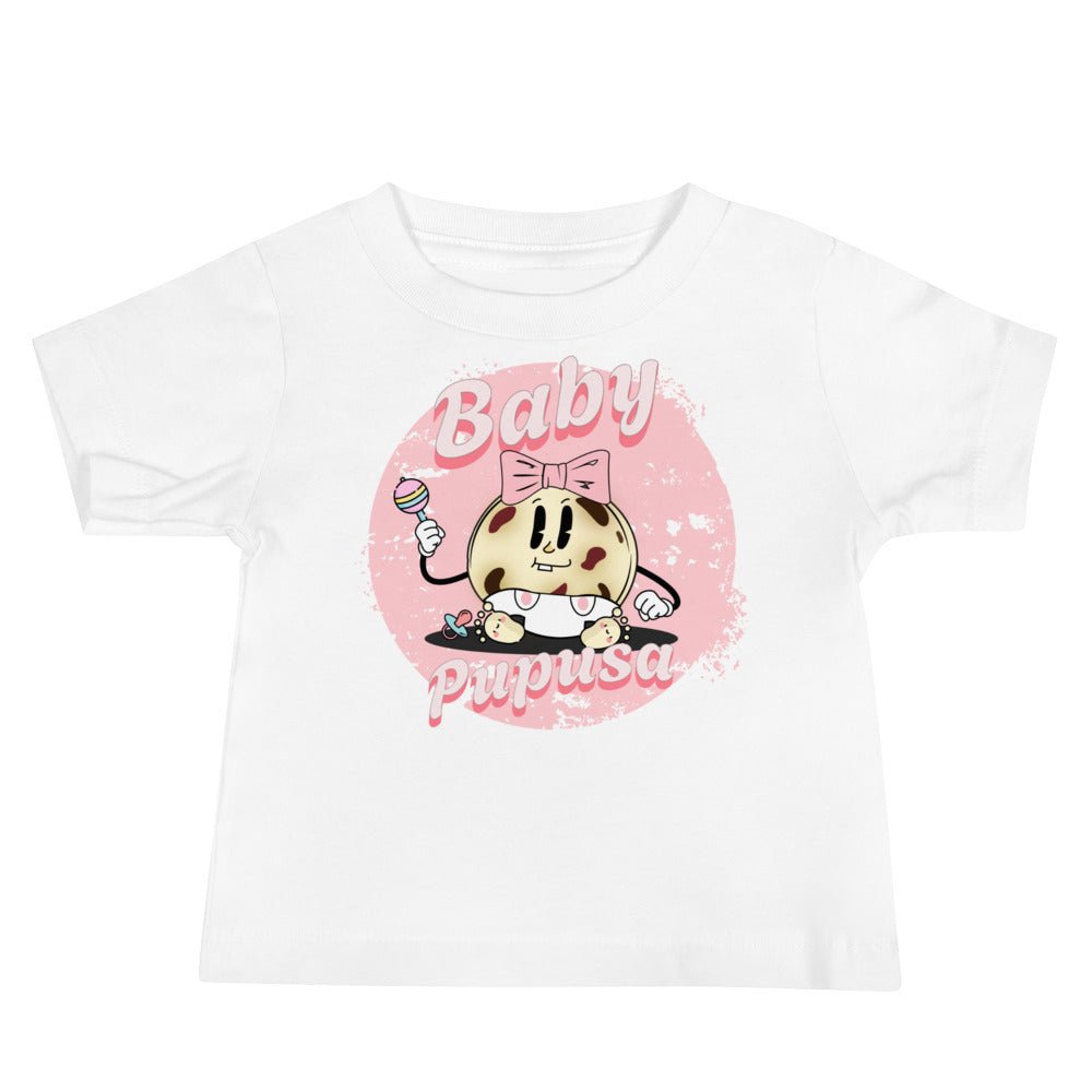 Baby - Pupusa Girl Jersey Short Sleeve Tee - Sin Pena