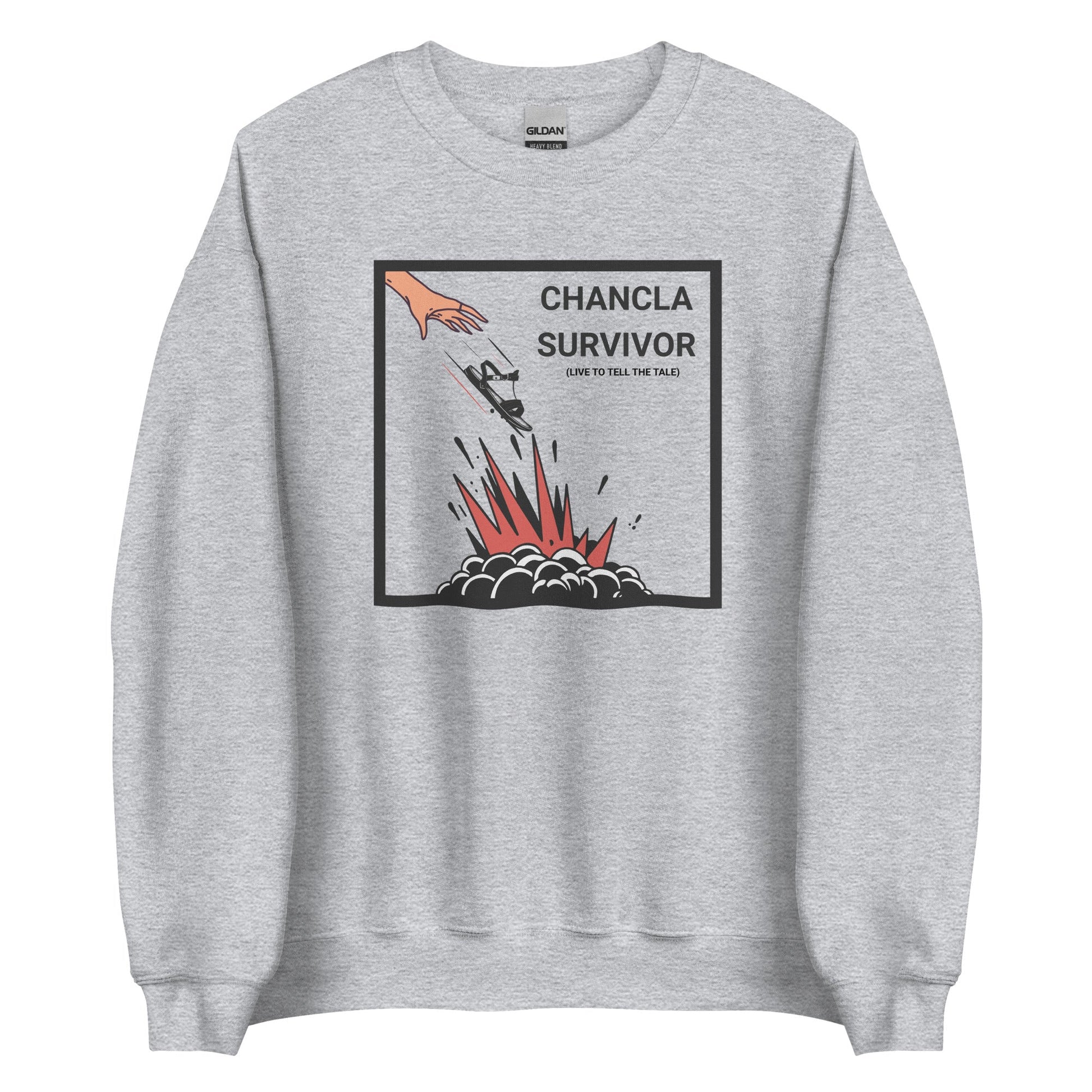 Chancla Survivor Sweatshirt - Sin Pena