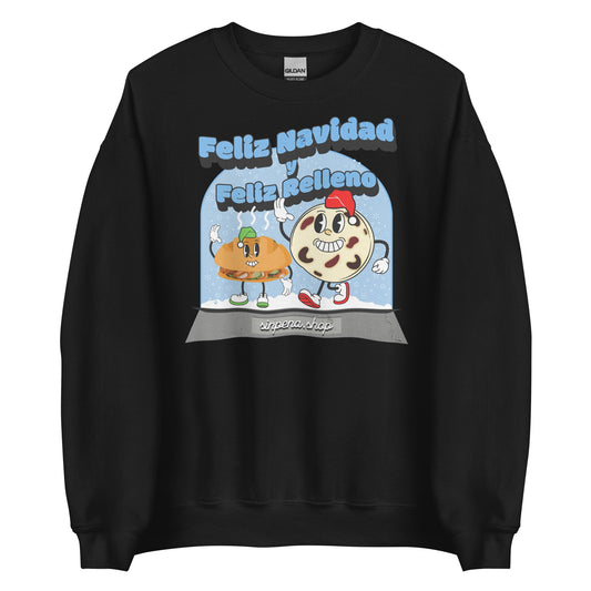 Feliz Navidad y Feliz Relleno - Sweatshirt - Sin Pena