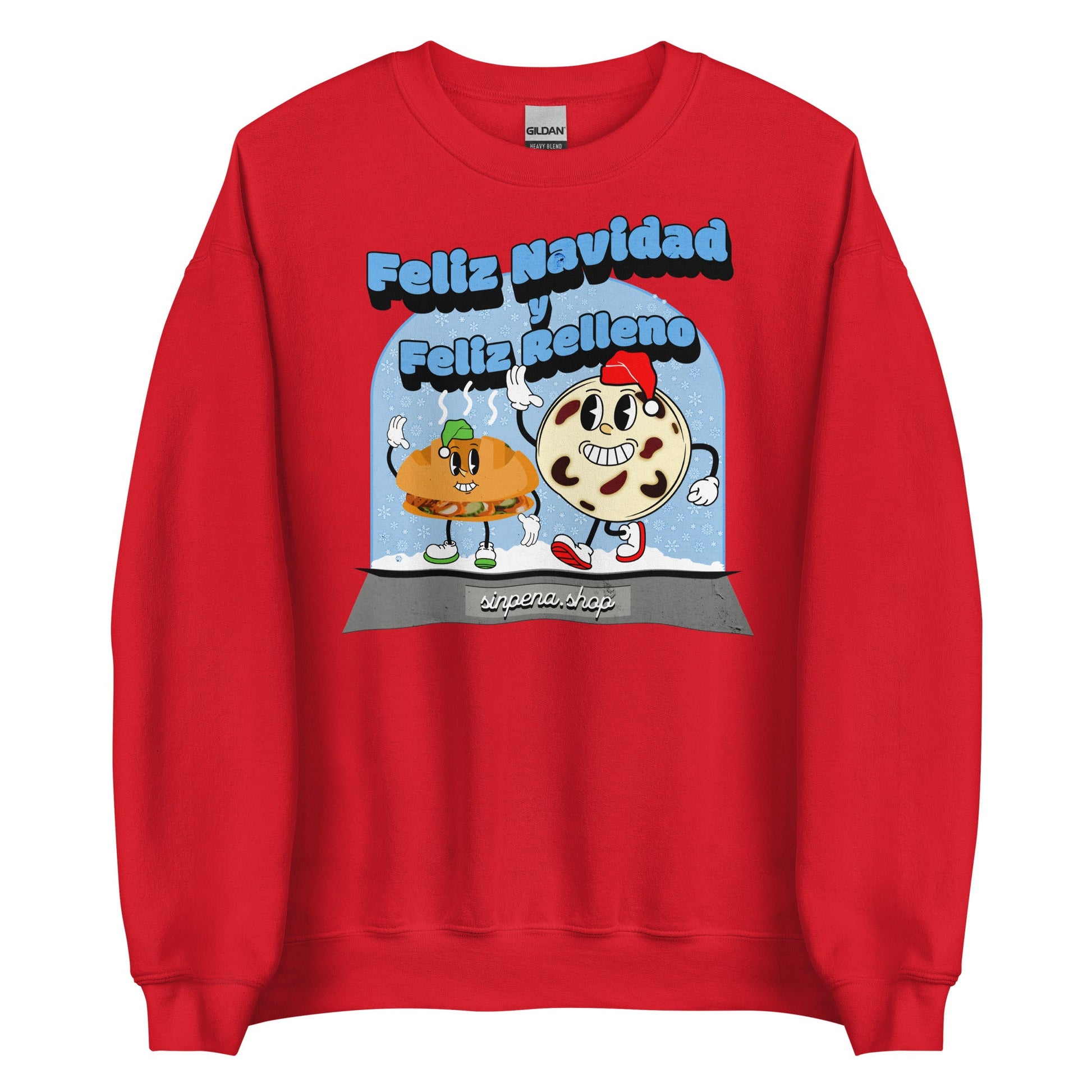 Feliz Navidad y Feliz Relleno - Sweatshirt - Sin Pena
