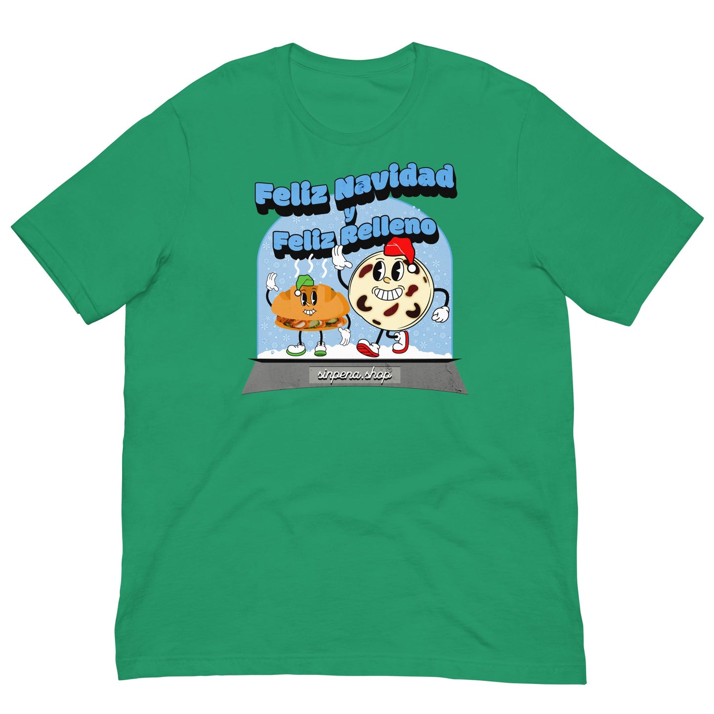 Feliz Navidad y Feliz Relleno - T-shirt - Sin Pena