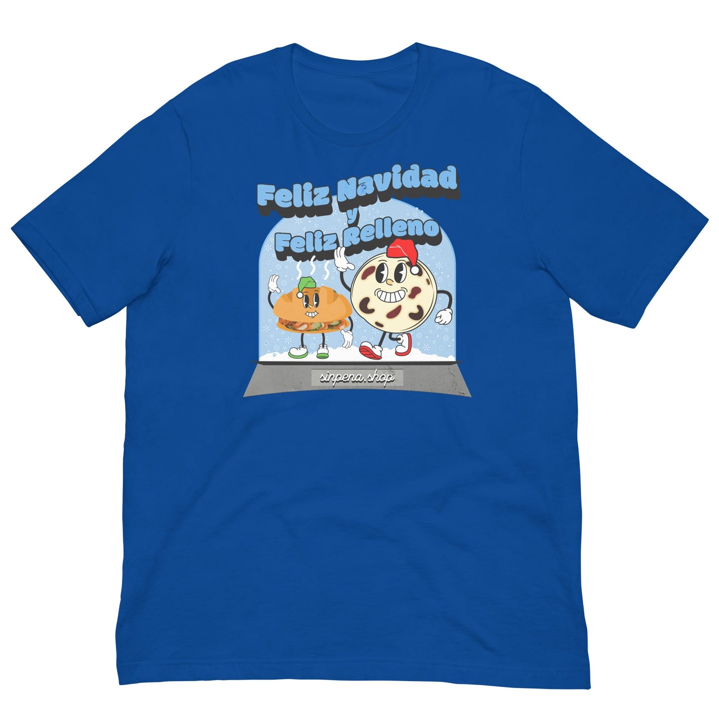 Feliz Navidad y Feliz Relleno - T-shirt - Sin Pena