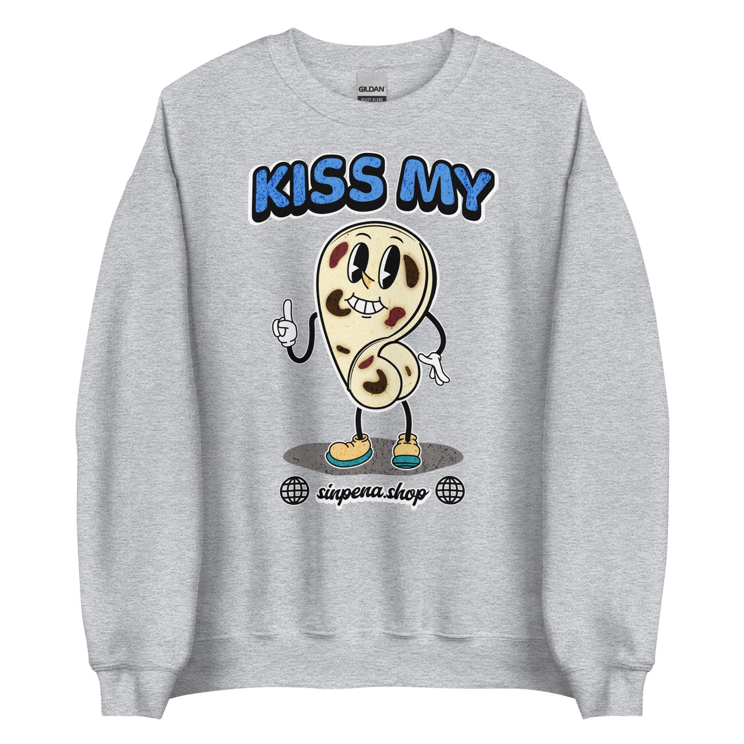 Kiss my Butt - Pupusa Sweatshirt - Sin Pena