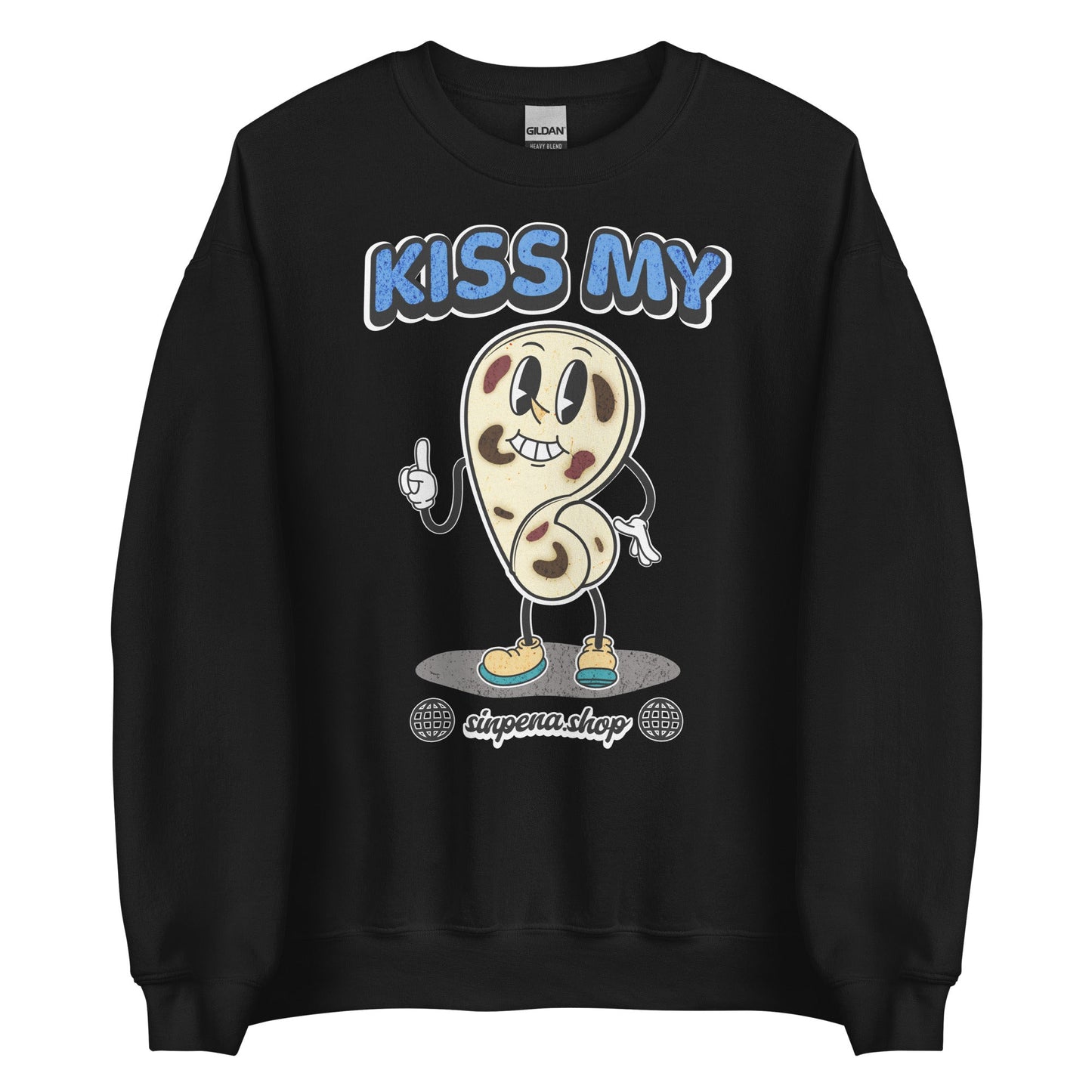 Kiss my Butt - Pupusa Sweatshirt - Sin Pena