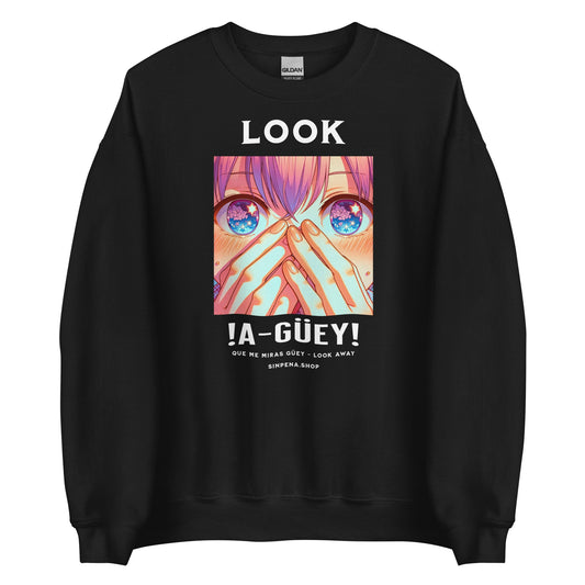 Look a Güey - Look Away - Sweatshirt - Sin Pena