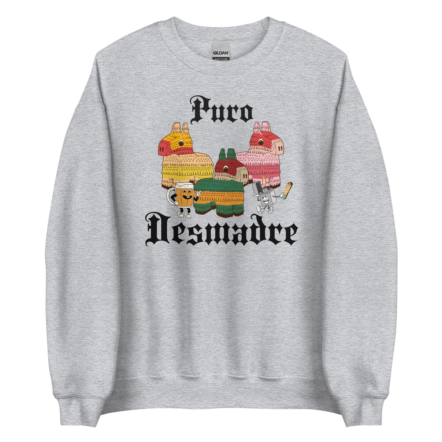 Puro Desmadre Piñata Sweatshirt - Sin Pena