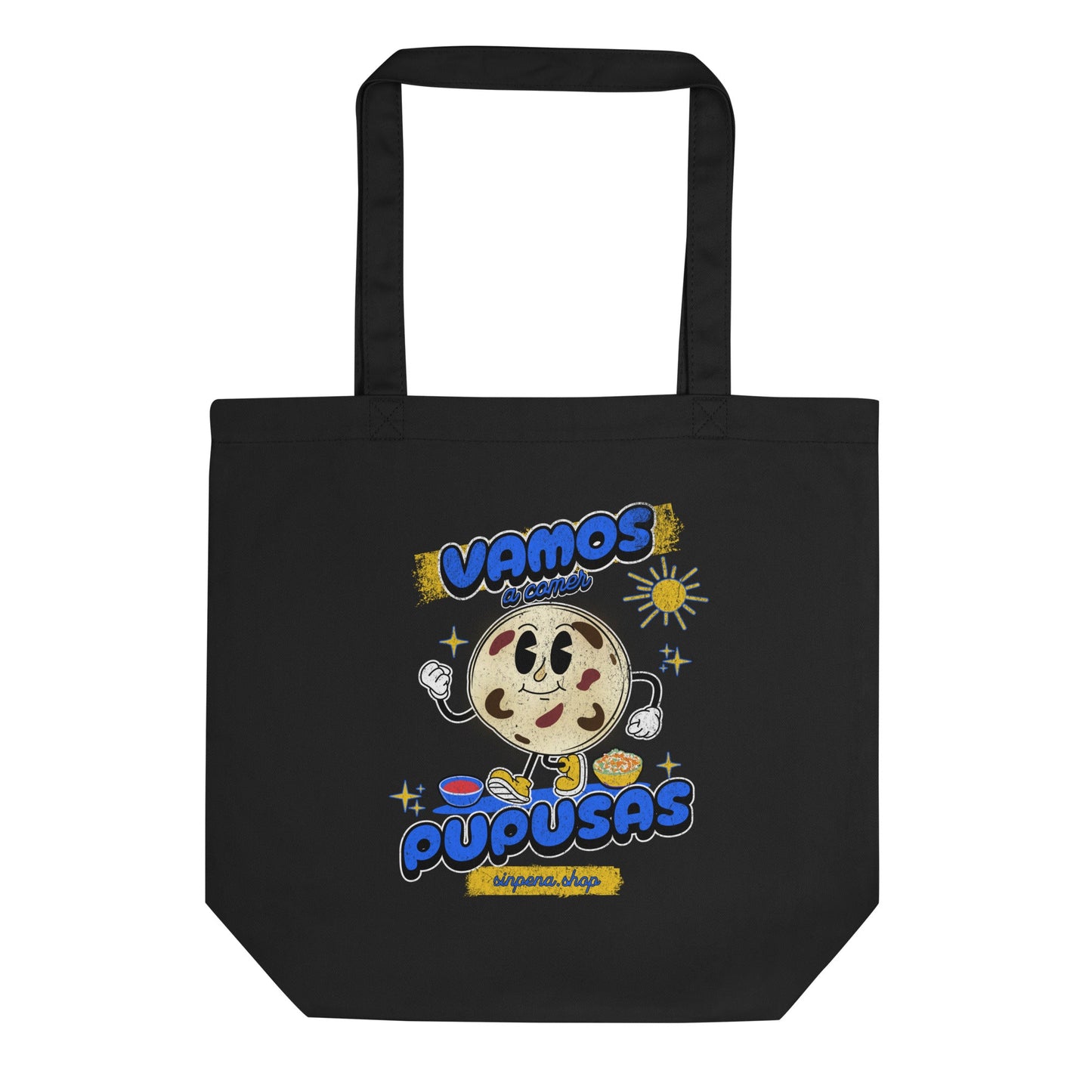 Vamos a comer Pupusas - Eco Tote Bag - Sin Pena