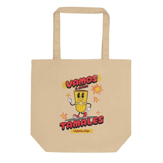 Vamos a Comer Tamales - Eco Tote Bag - Sin Pena